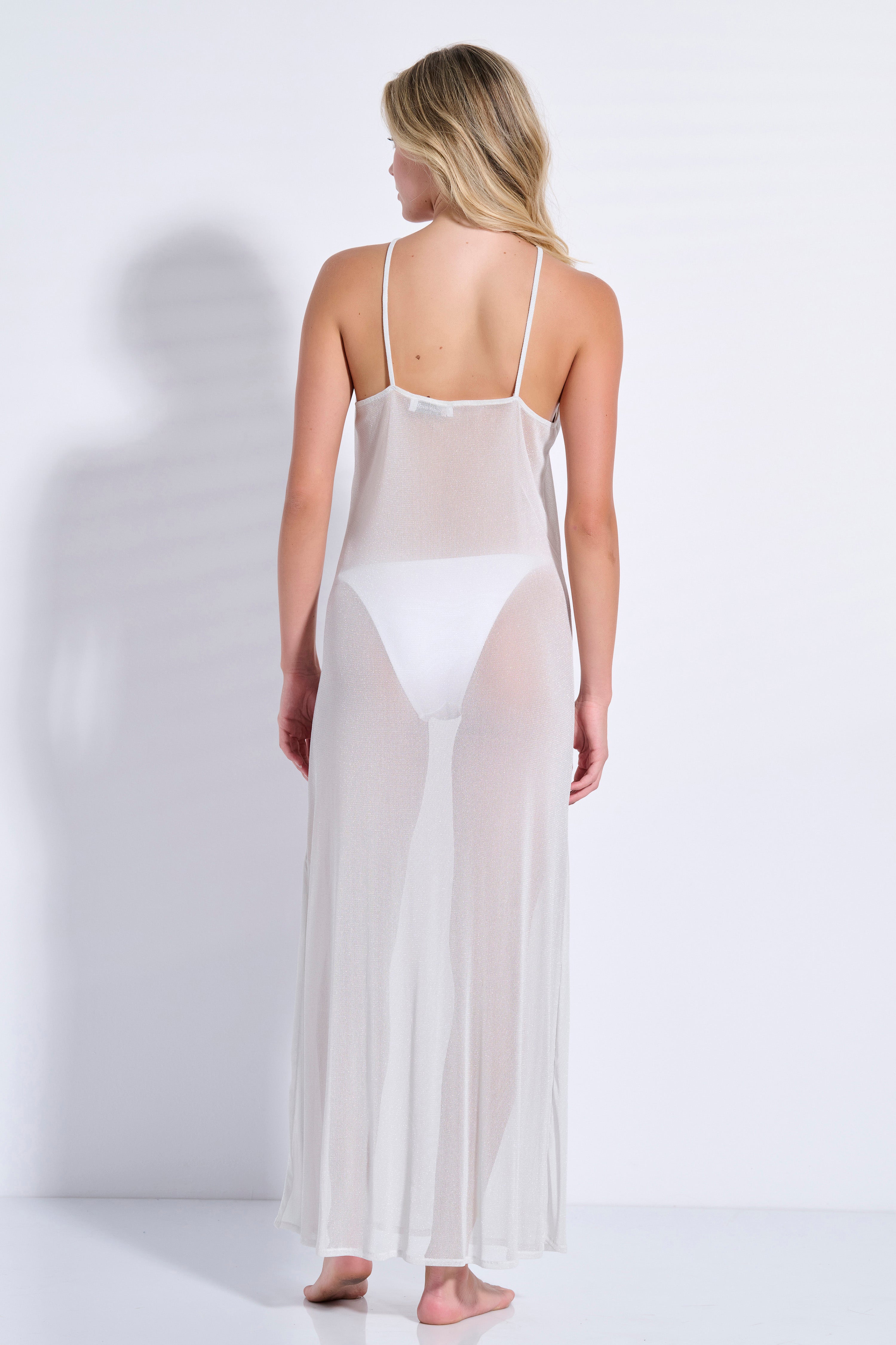 Maxi Dress with Ring Detail (8097)