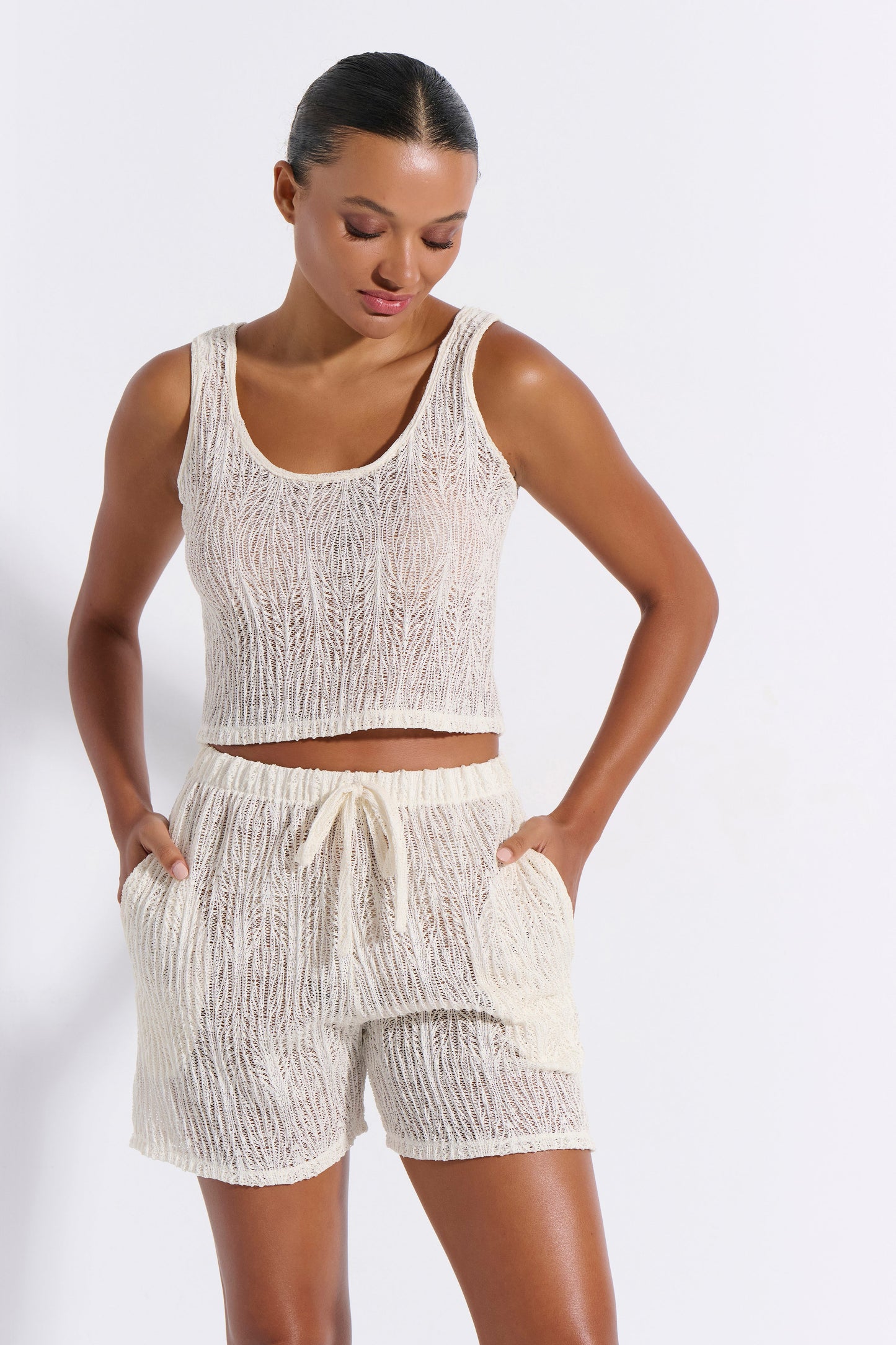 Crop Top Crochet (8271)